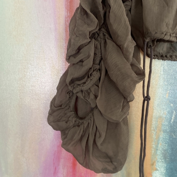 Free People FP Ballet School Pullover Brown L - Picture 5 of 9